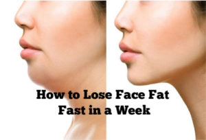 get rid of face fast in a week